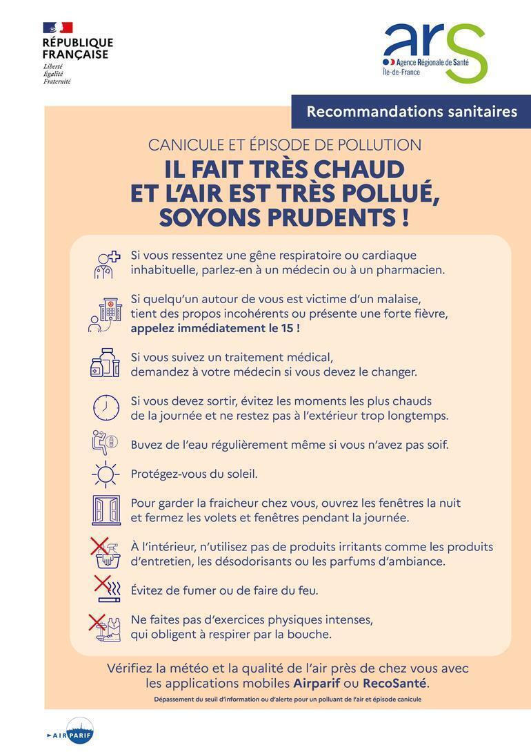 affiche canicule