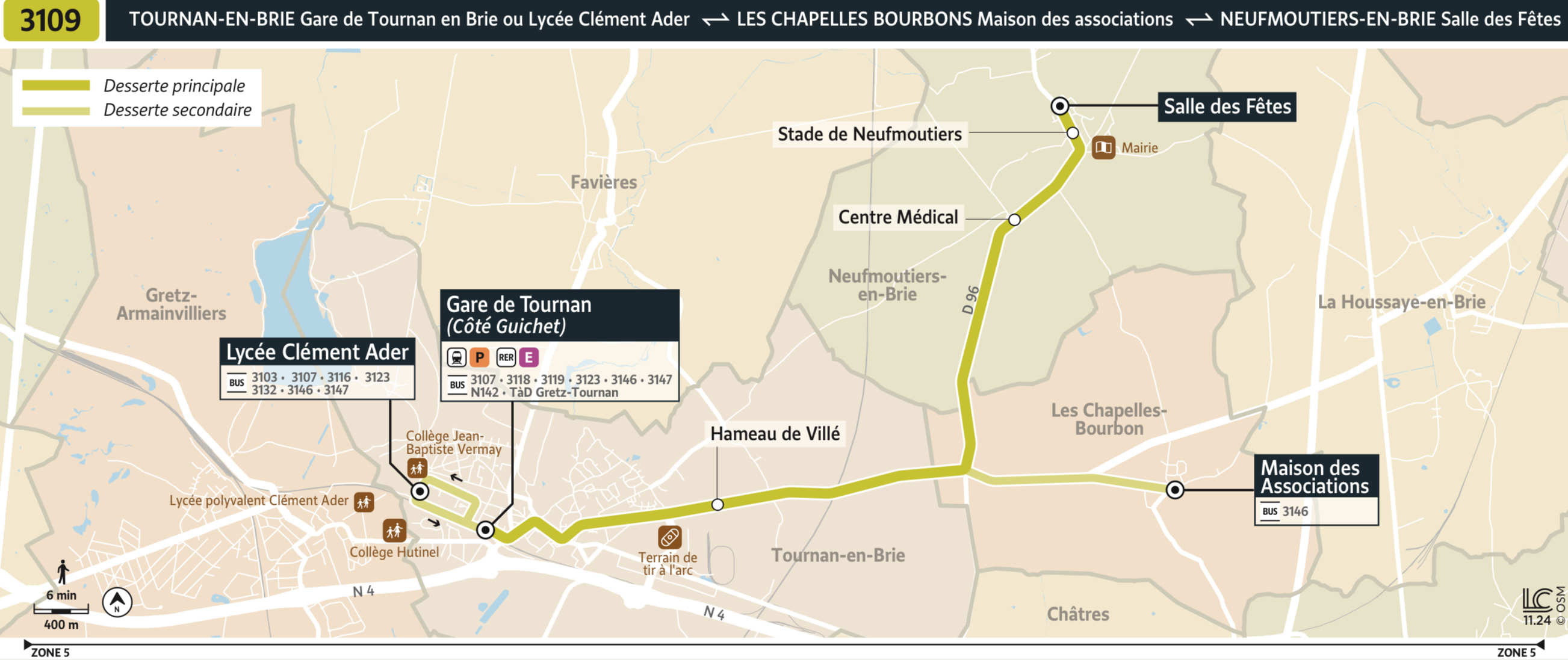 Ligne 3109
