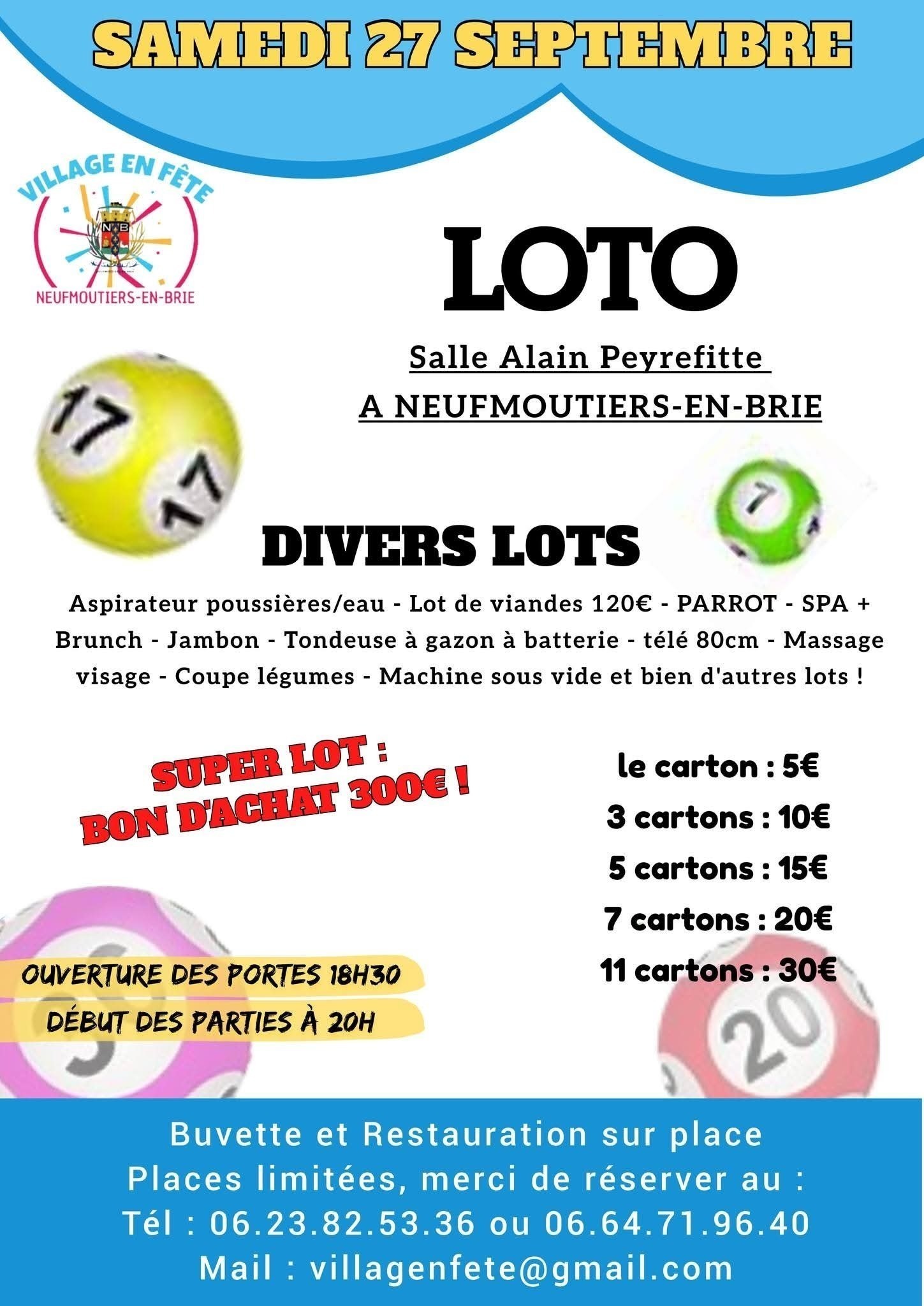 Loto Village en fête