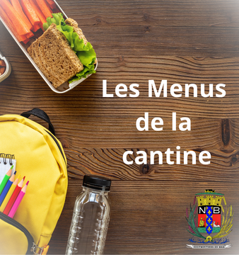 Menus de la cantine