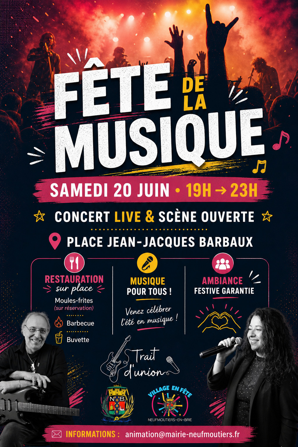 Recto Flyer Fête de la musique