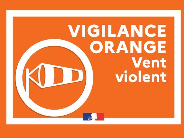 alerte orange vent