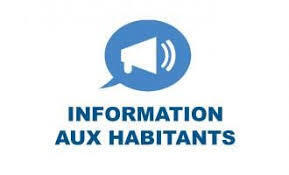 Information aux habitants