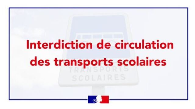 interdiction transport scolaire