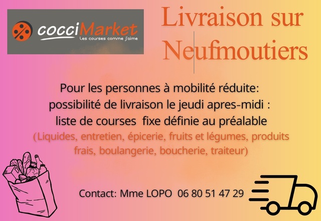 Livraison CocciMarket