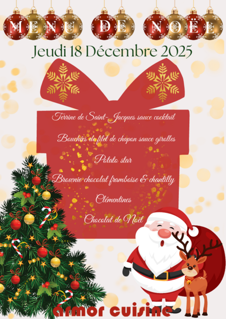Menu Noël