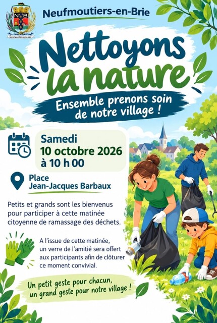 Nettoyons la nature