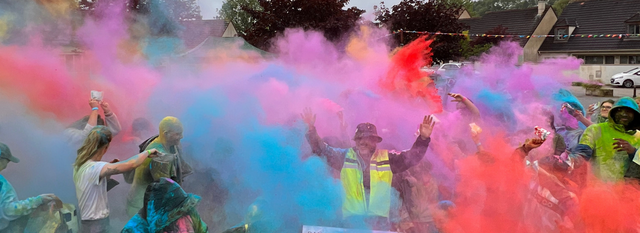 Photo color run accueil