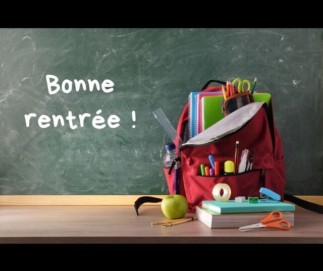 Rentrée scolaire