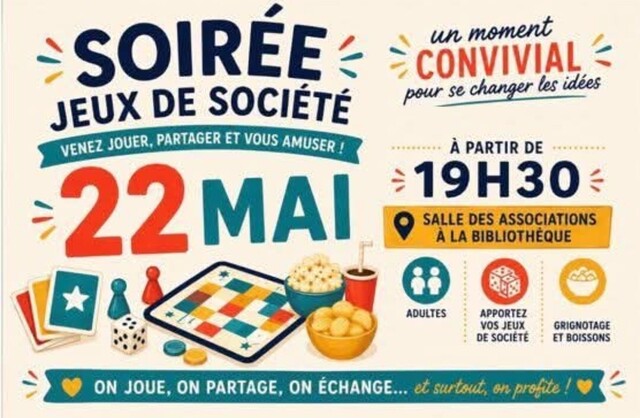 soirée jeux de société